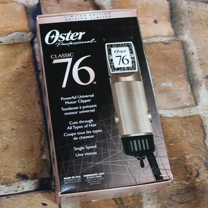oster classic 76 limited edition rose gold